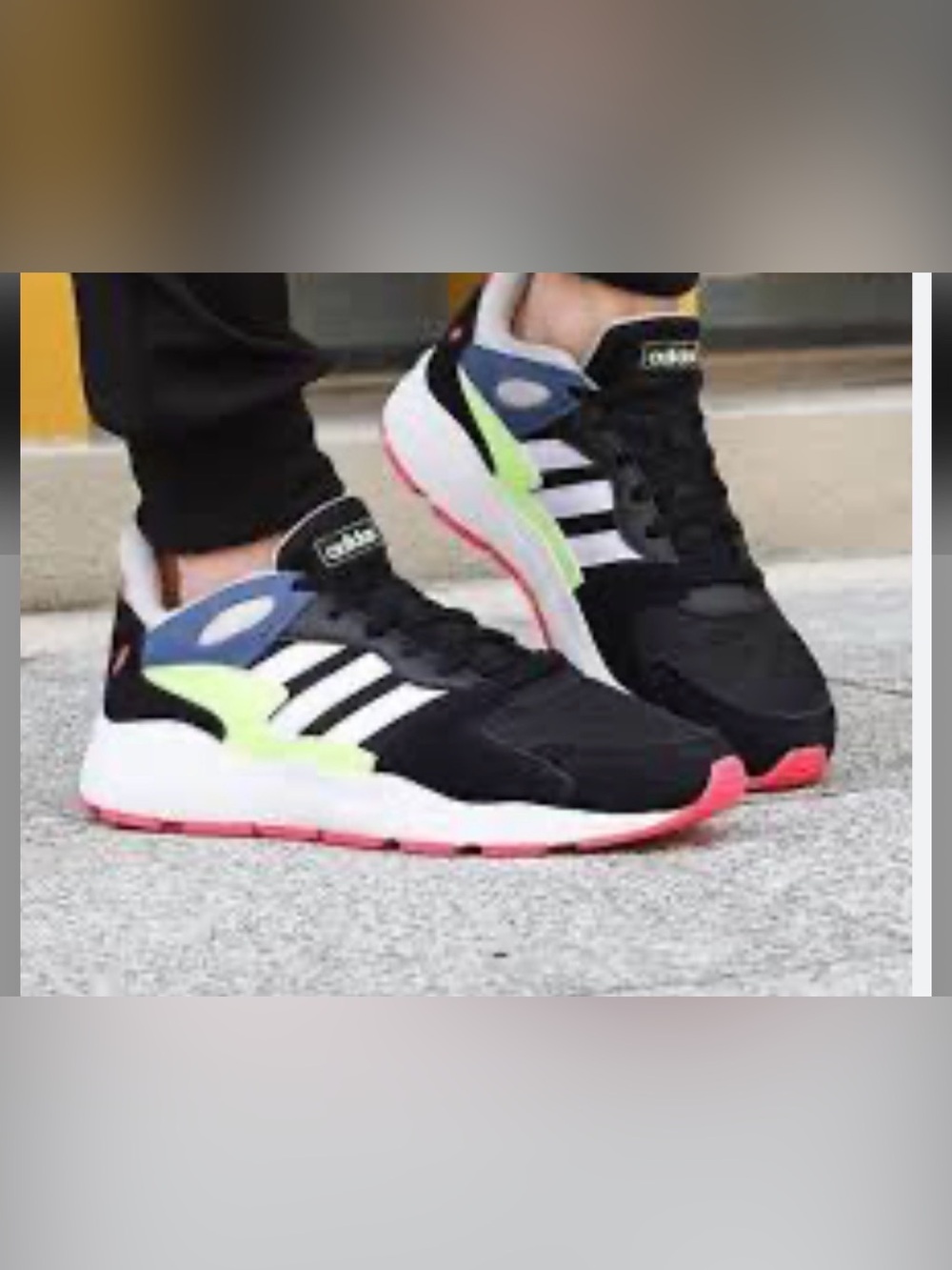 Adidas Chaos Multicolor Sneakers Size  Mens 10 running walking exercise athletic